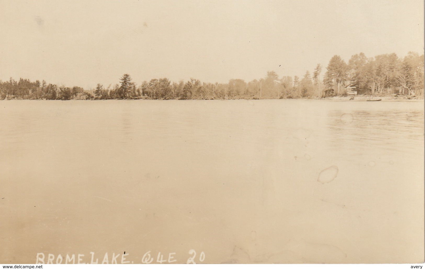 Lac Brome,  Brome Lake, Quebec Real Photo - Other & Unclassified