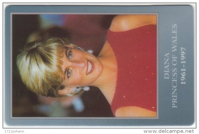 GREAT BRITAIN D-731 Prepaid Unitel - Lady Diana, Princess Of Wales - FAKE - BT Kaarten Voor Hele Wereld (Vooraf Betaald)