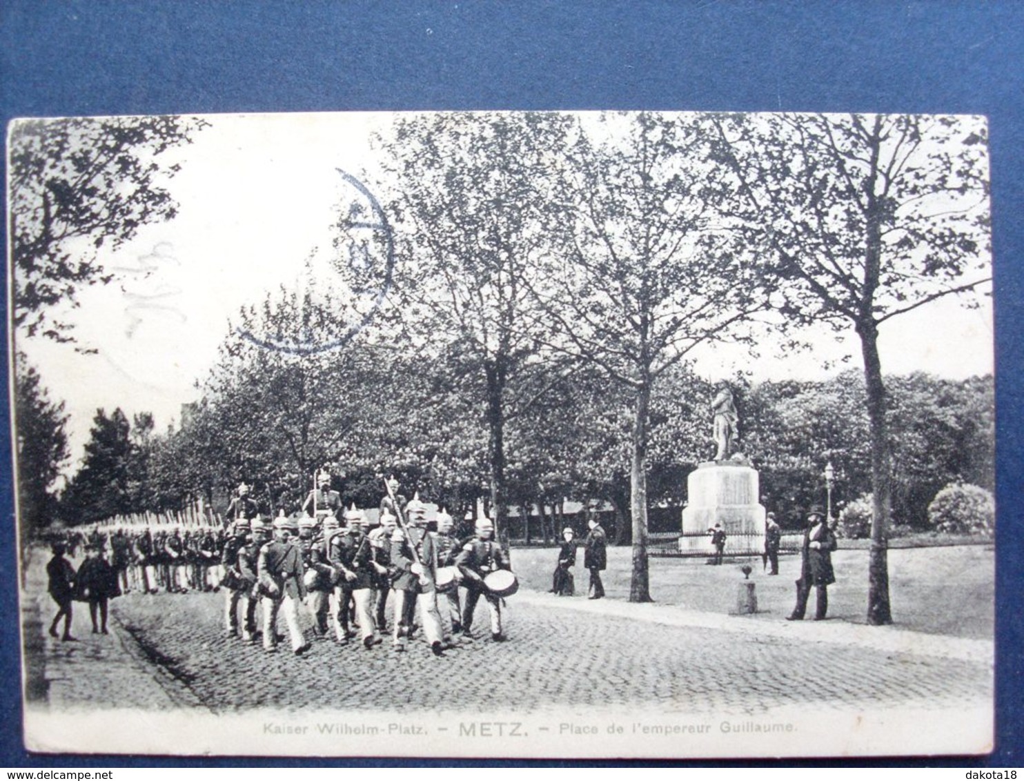 57 ,metz ,place De L'empereur Guillaume En 1905 - Metz