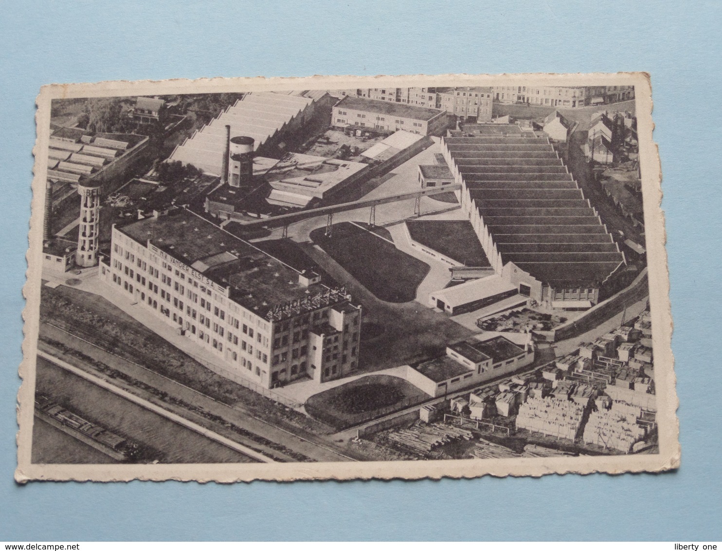 Sigarettenfabriek BELGA Fabrique Cigarettes ( N.V. Van Der Elst - MERKSEM ( Foto - F. Claes ) Anno 19?? ( Zie Foto's ) ! - Antwerpen