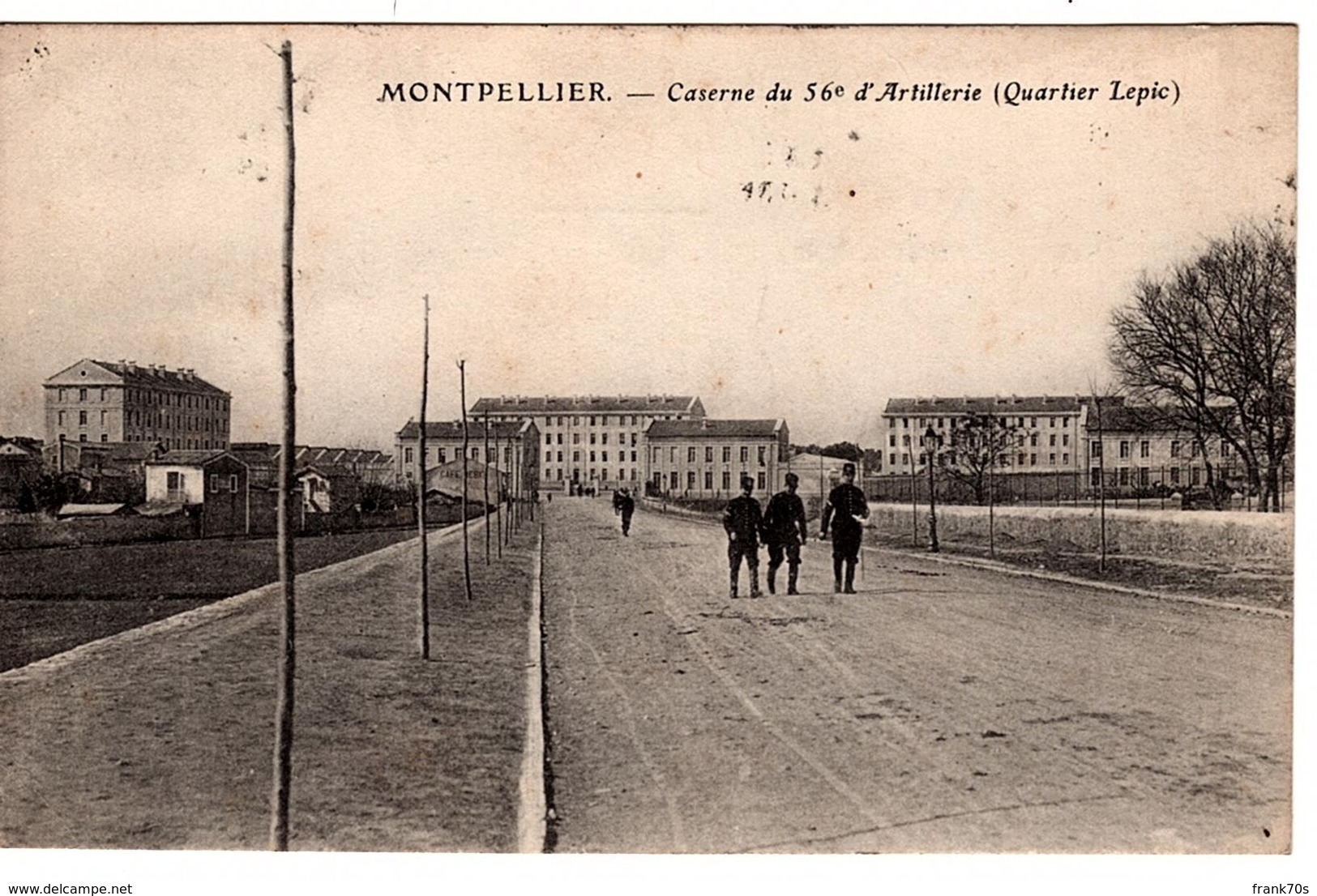 34. Montpellier Caserne Du 56e D' Artillerie Quartier Lepic (SP1892) - Montpellier