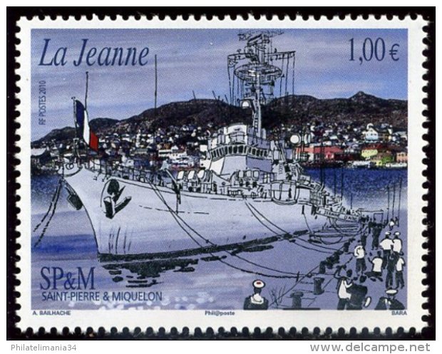 SPM 2010 - Le Jeanne D'Arc - Unused Stamps