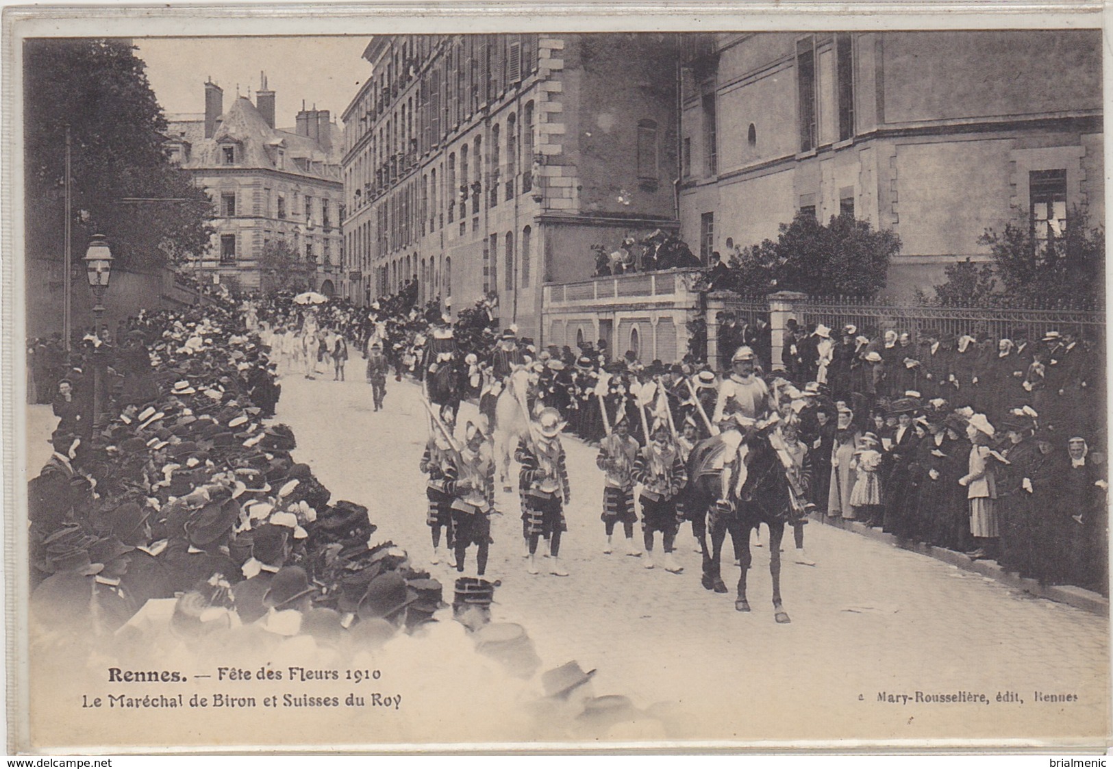 RENNES  Fête Des Fleurs 1910 - Rennes