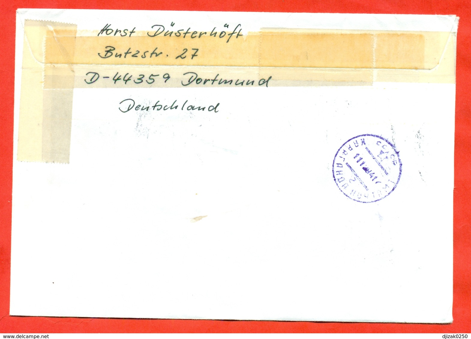 Germany 1994.General Steuben-Fighter For America's Freedom.Custom Envelope Past Mail. - Covers & Documents