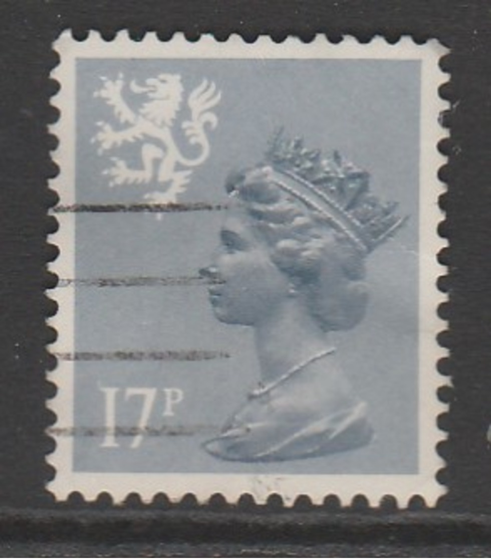 Scotland 1984 Queen Elizabeth II - New Values & Color 17 P Greyish Blue SW 40 O Used - Scozia