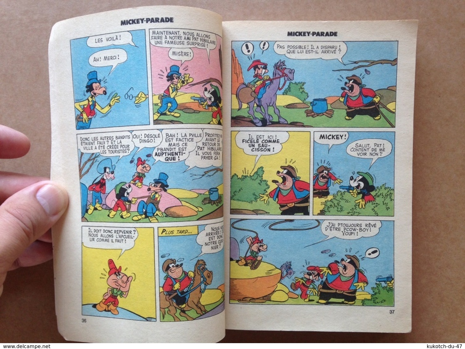 Disney - Mickey Parade - Année 1981 - N°15 (avec Grand Défaut D'usure) - Mickey Parade