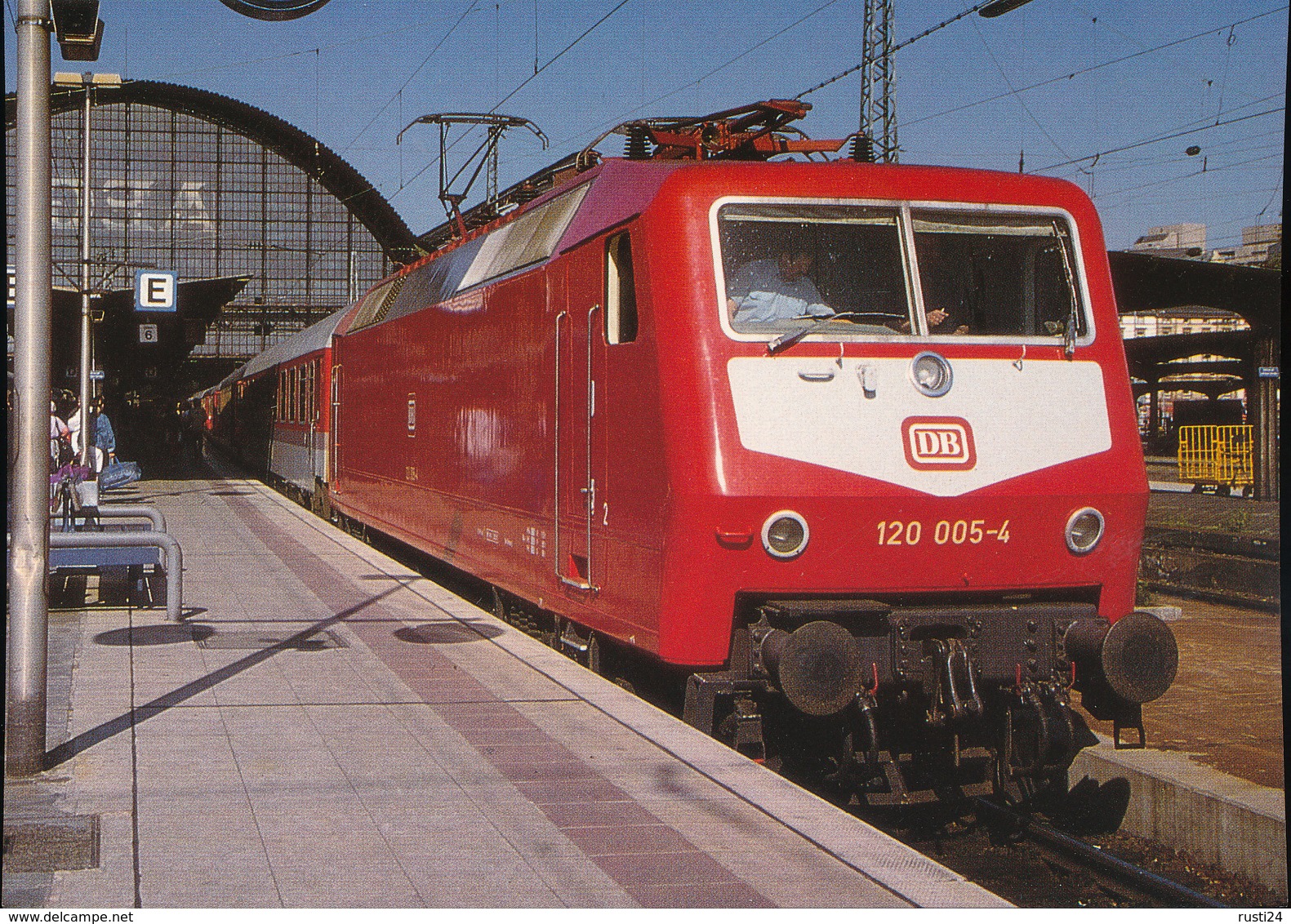 Elektro -  Schnellzuglokomotive 120 005-4 - Trenes