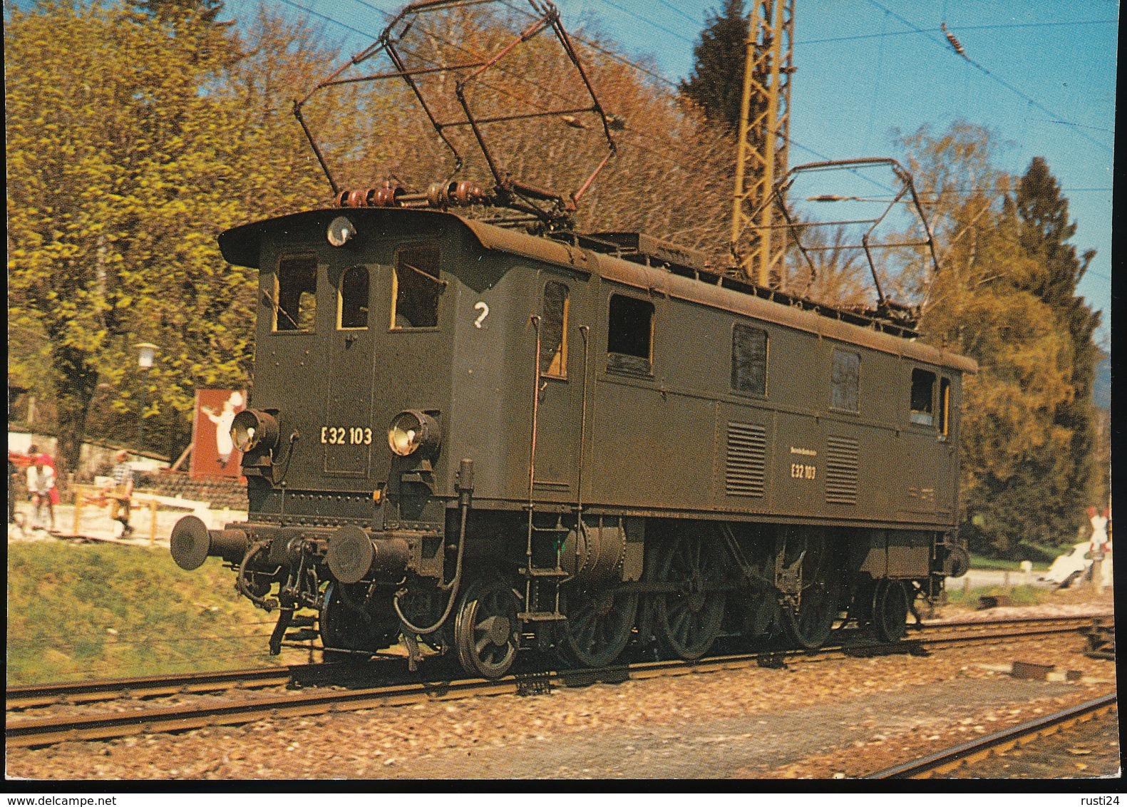 Elektro -  Personenzuglokomotive  E32 103 - Eisenbahnen