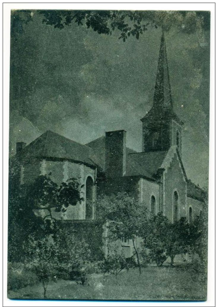 La Bruyère Eglise St Joseph. LIRE Plaque Métal Imprimerie. Beauvechain. - Beauvechain