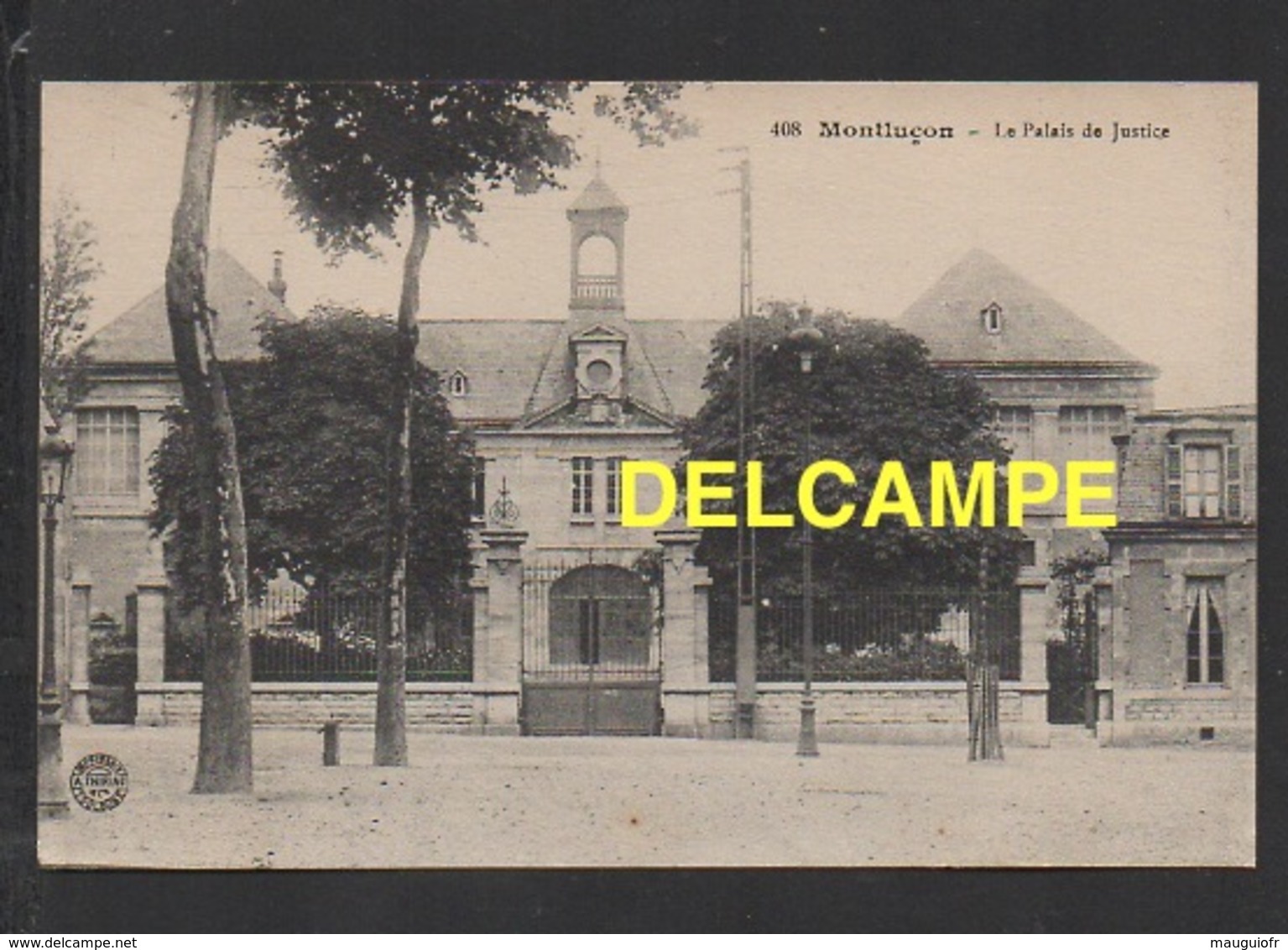 DD / 03 ALLIER / MONTLUÇON / LE PALAIS DE JUSTICE - Montlucon