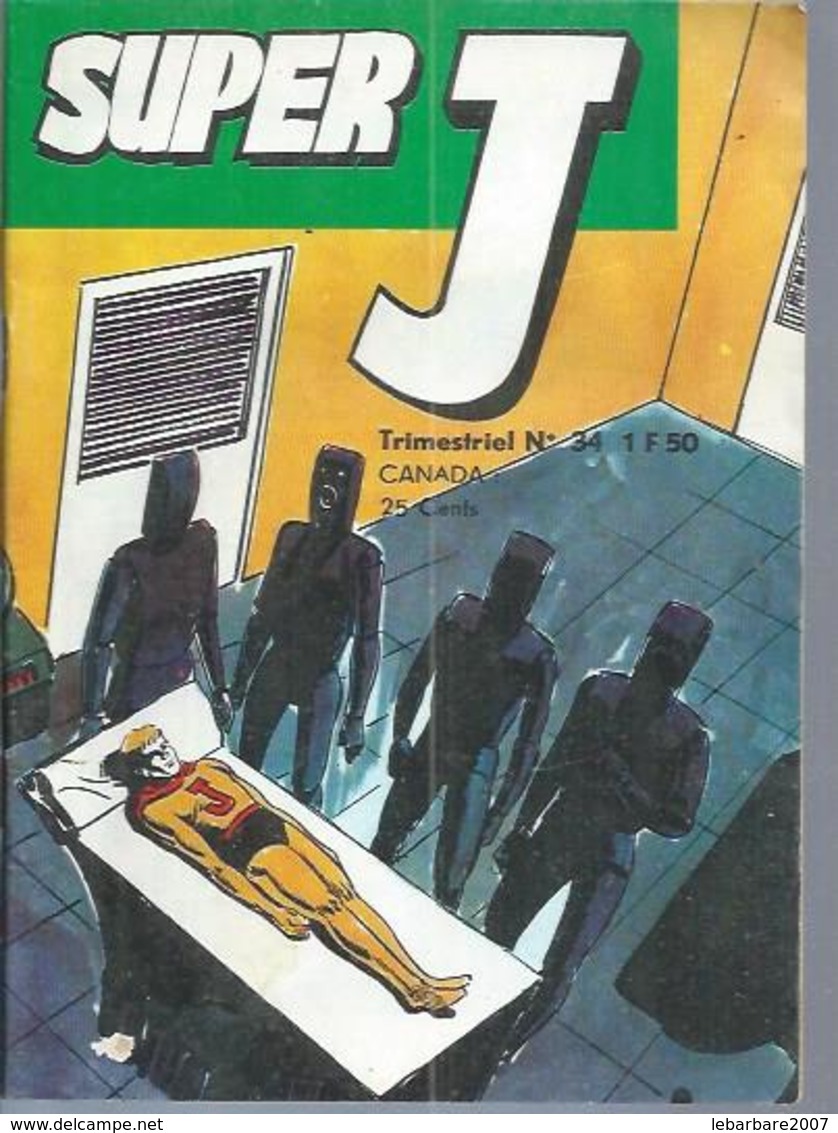 SUPER J  N° 34  -  JEUNESSE & VACANCES  1972 - Formatos Pequeños