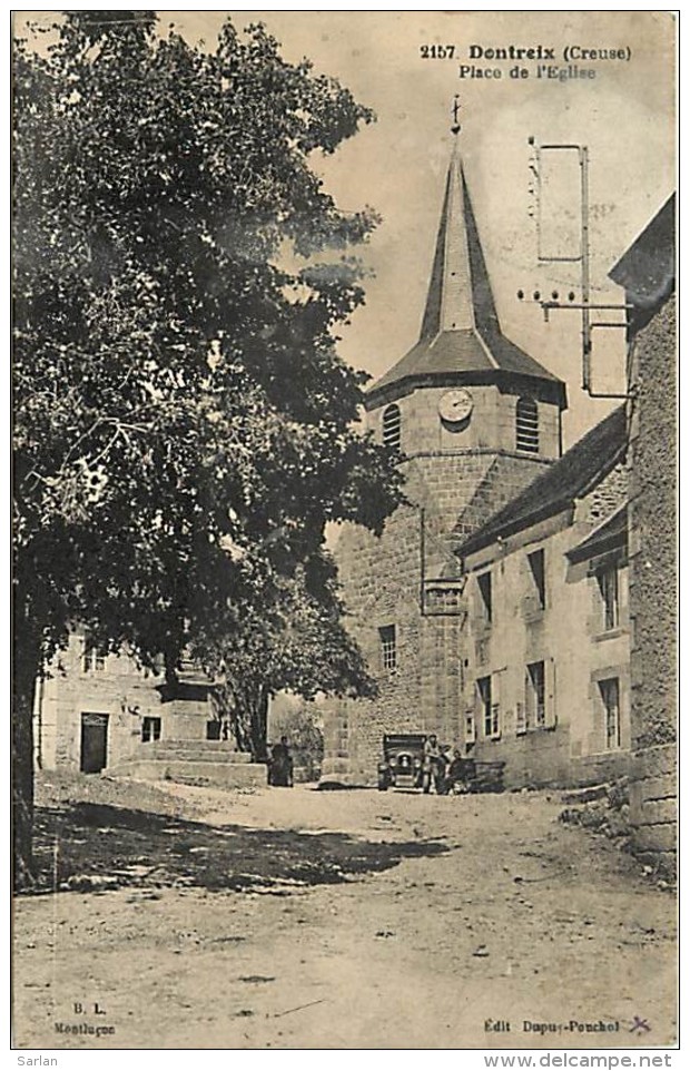 23 , DONTREIX , Place De L'église , * 245 83 - Autres & Non Classés