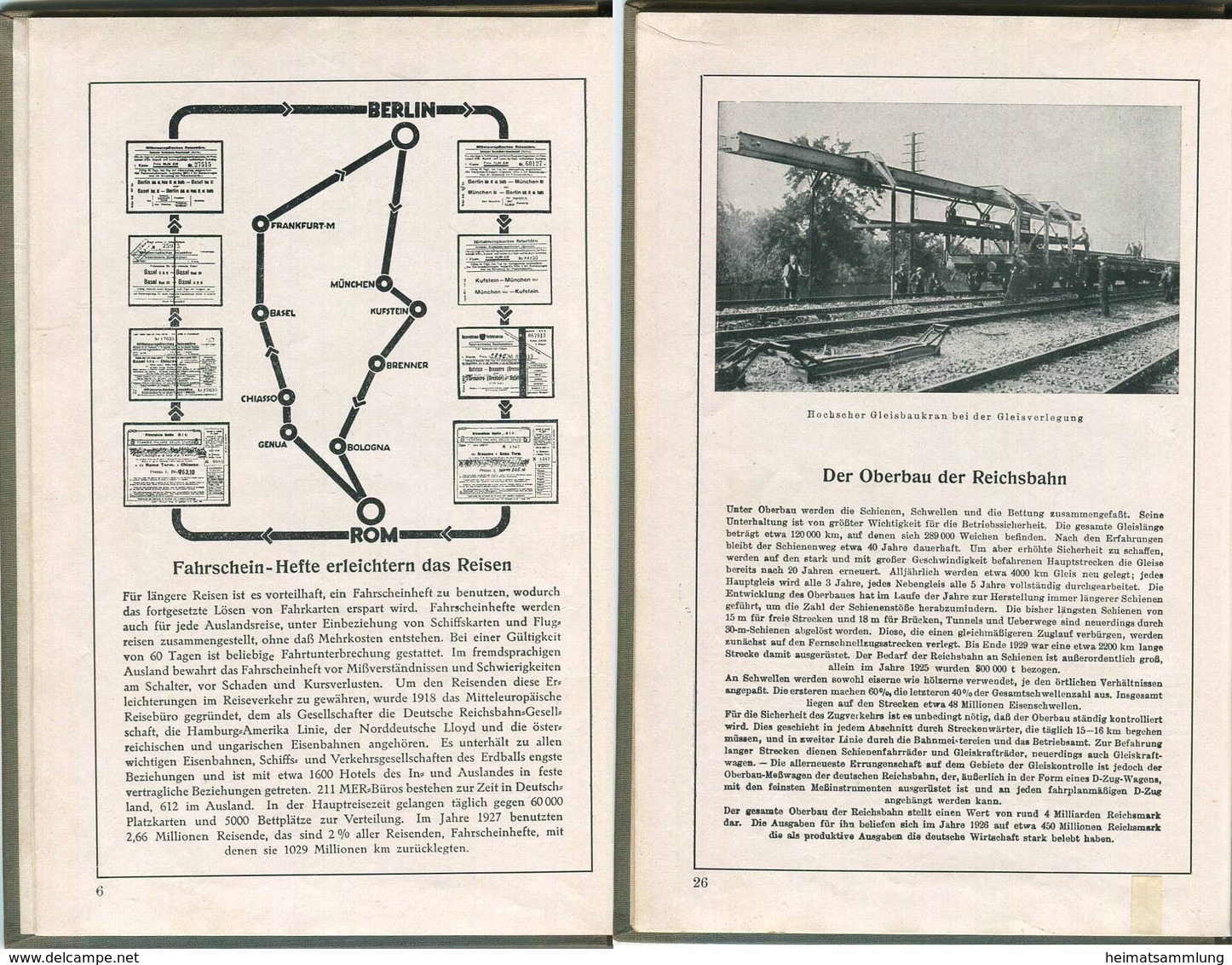 Verkehrsbuch Für Deutschland Sommer-Ausgabe 1930 - Wissenswertes Und Unterhaltendes Von Der Reichsbahn - 106 Seiten Mit - Transport