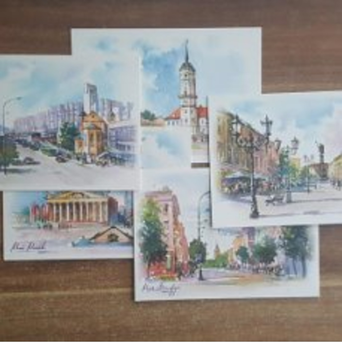 Belarus. 2017. Postcards. Cities Of Belarus. 5 Pieces - Belarus