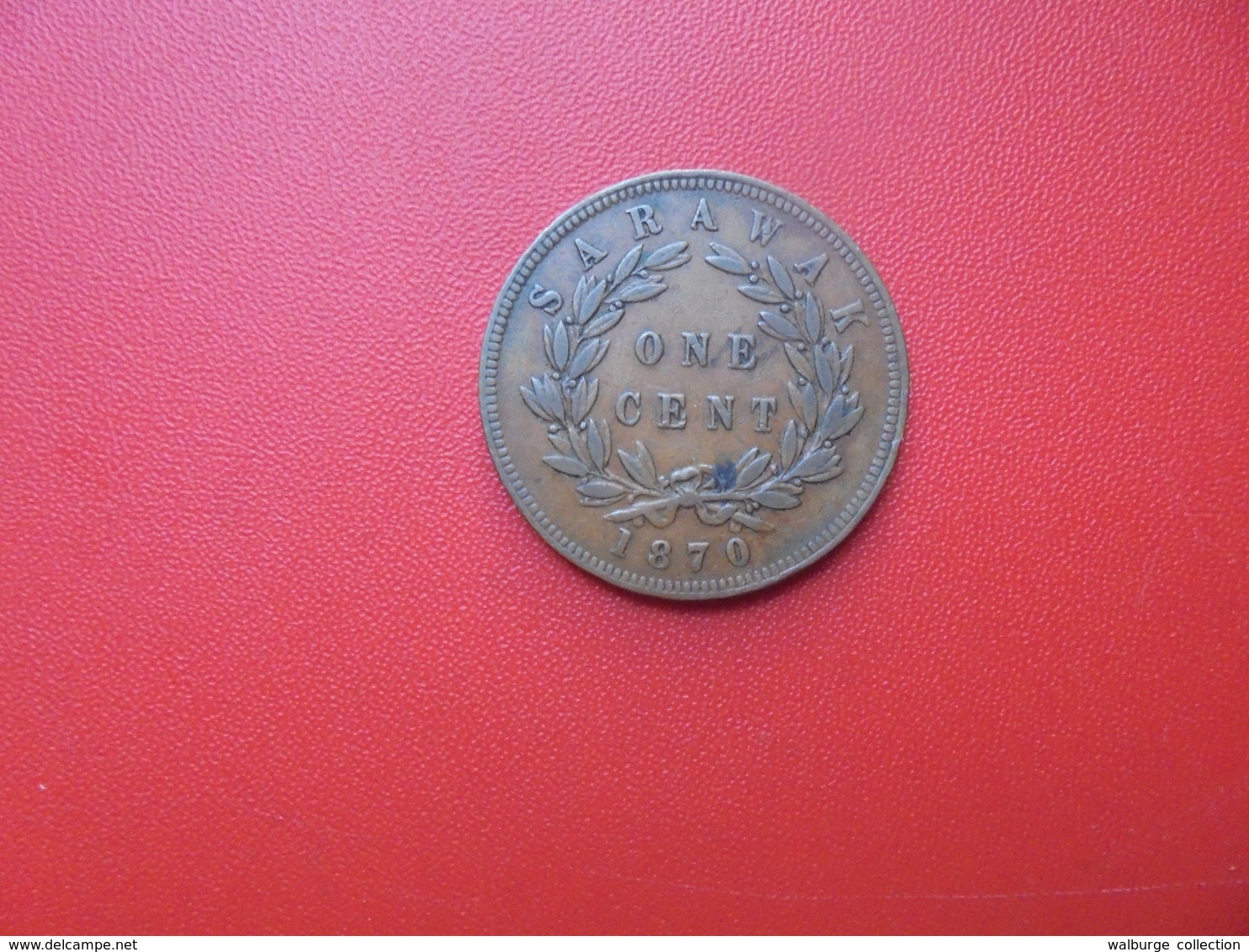 SARAWAK (NORTH-BORNEO) ONE CENT 1870. PEU COURANTE ! - Colonies