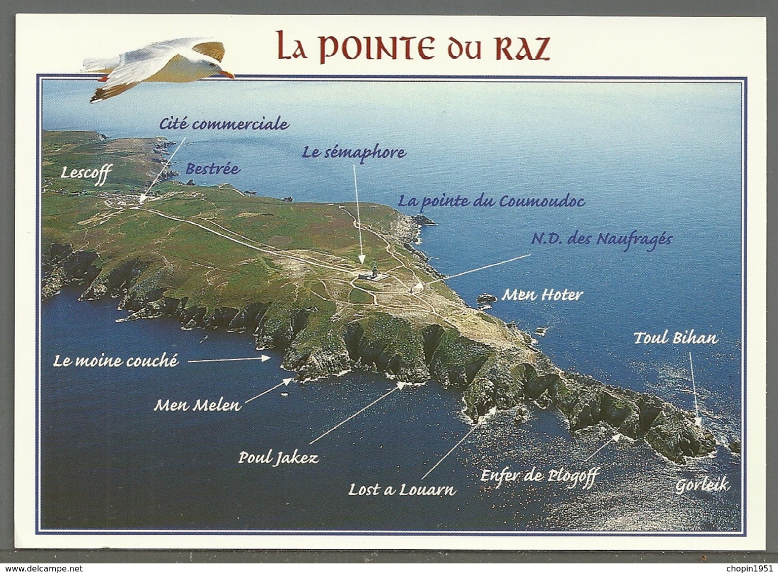 CPM - LA POINTE DU RAZ - Plogoff