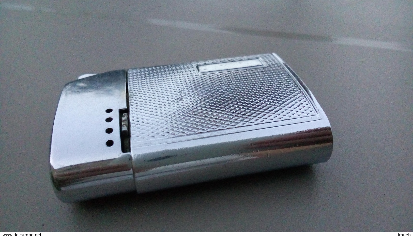 BRIQUET En Metal Chrome (vide) - Marque SIM Made In Austria Autriche - - Autres & Non Classés