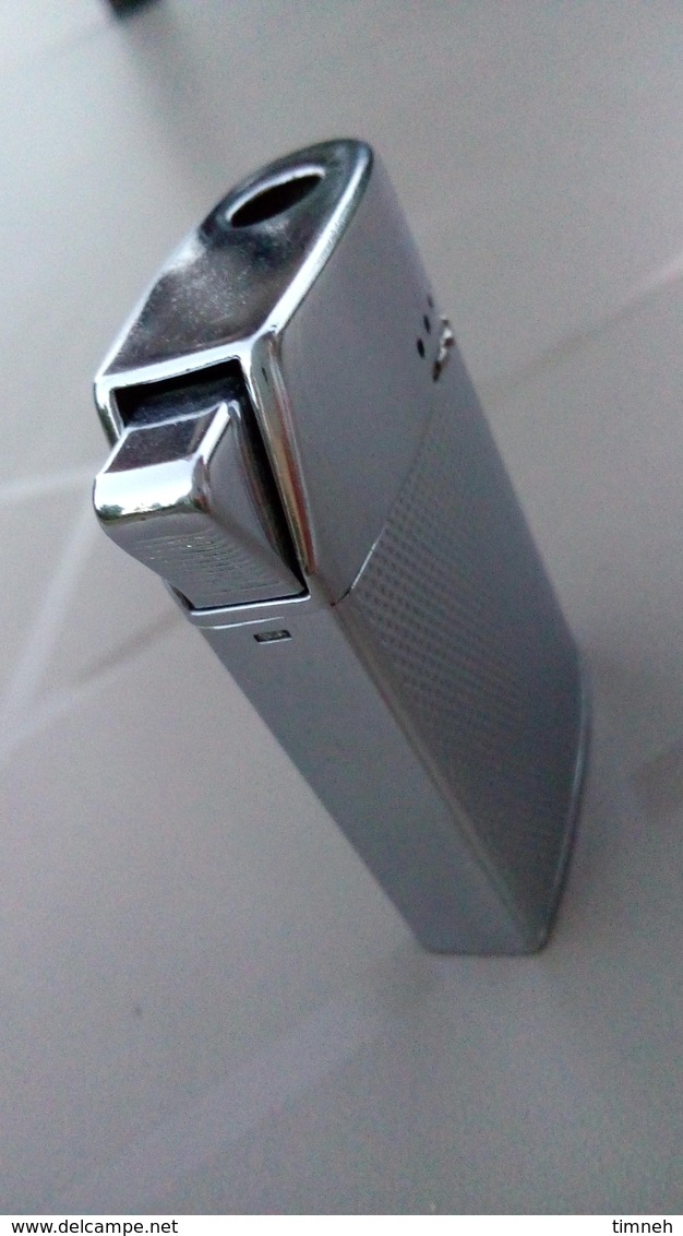 BRIQUET En Metal Chrome (vide) - Marque SIM Made In Austria Autriche - - Other & Unclassified