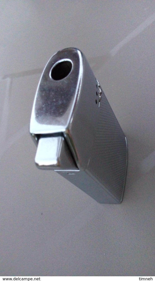 BRIQUET en metal chrome (vide) - marque SIM Made in Austria Autriche -