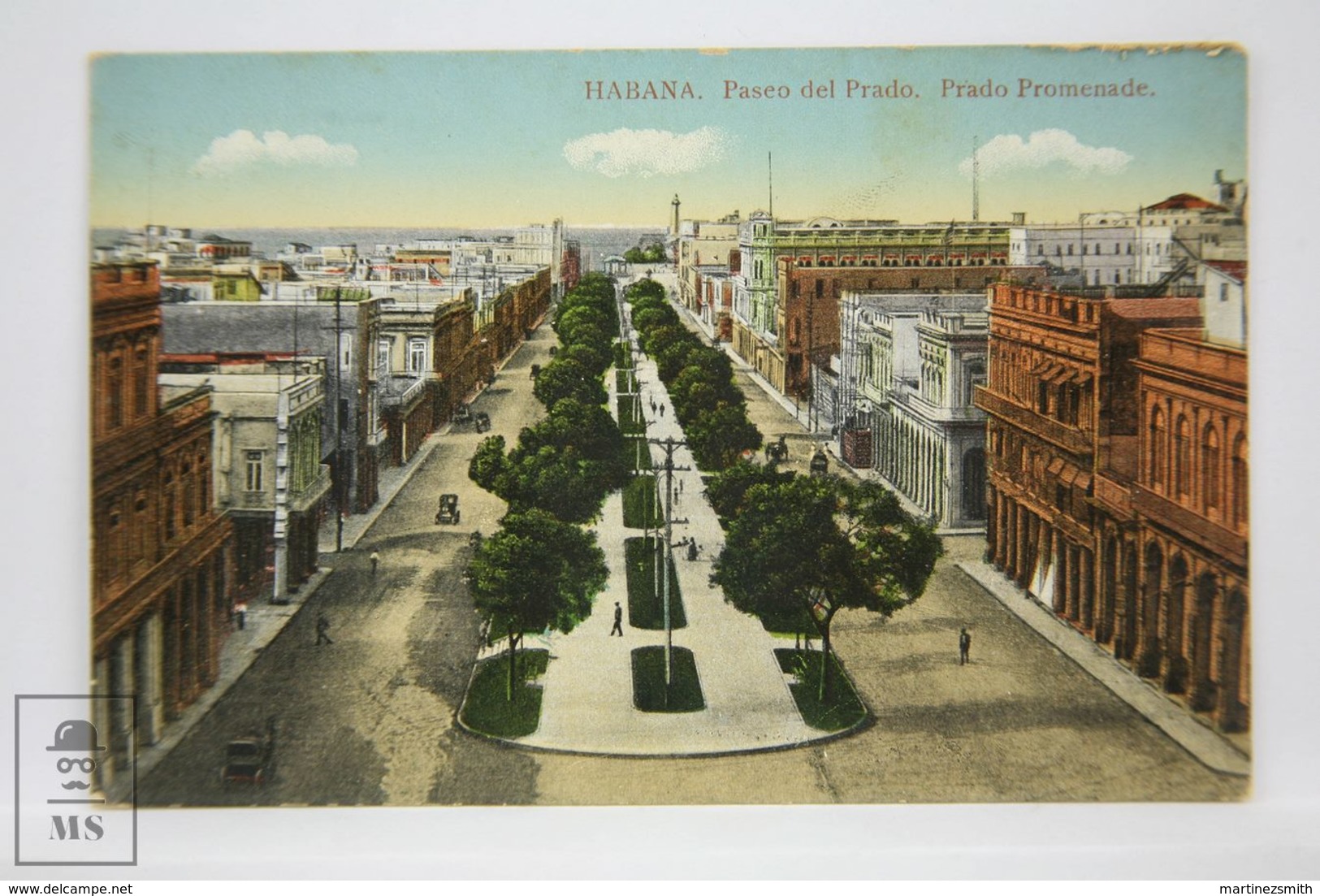 Postcard Republic Of Cuba - Habana - Paseo Del Prado - Promenade - Nº 71 - Early 20th Century - Cuba