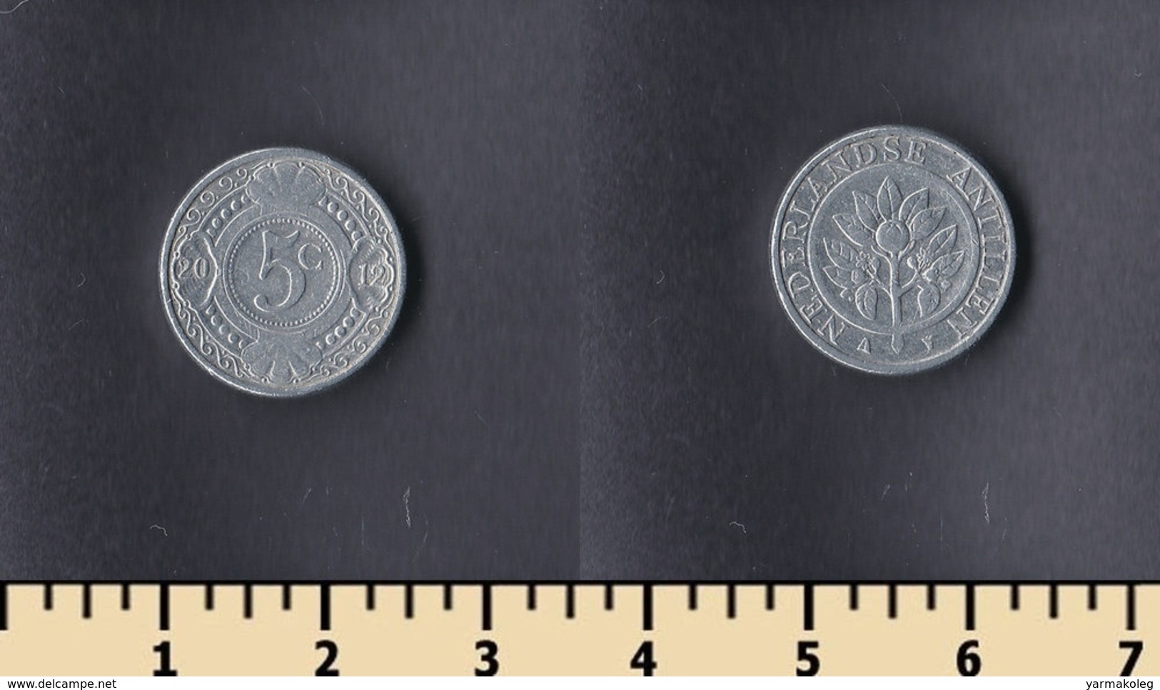 Netherland Antilles 5 Cents 2012 - Antilles Néerlandaises