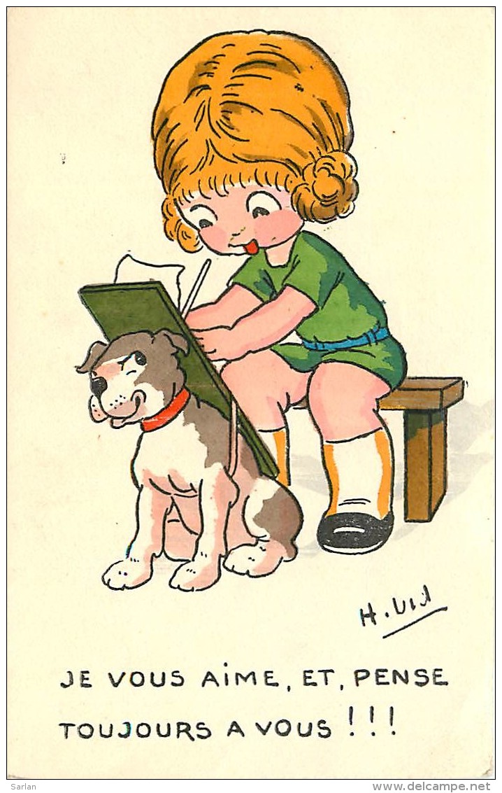 Illustration De H . DID , Je Vous Aime Et Pense A Vous , * 270 59 - Mc Gill, Donald