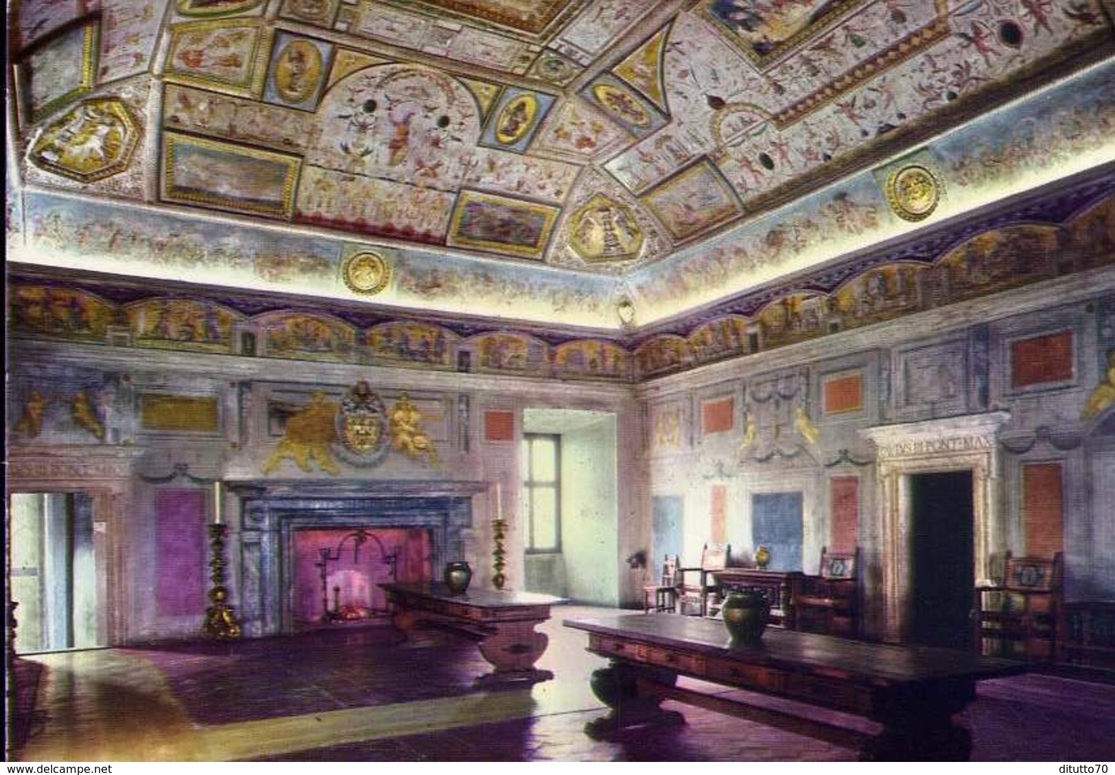 Roma - Museo Nazionale Di Castel S.angelo - La Sala Della Biblioteca -  Formato Grande Non Viaggiata – E 7 - Musei