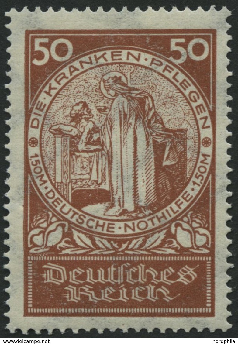 Dt. Reich 354 **, 1924, 50 Pf. Nothilfe, Pracht, Mi. 120.- - Usados