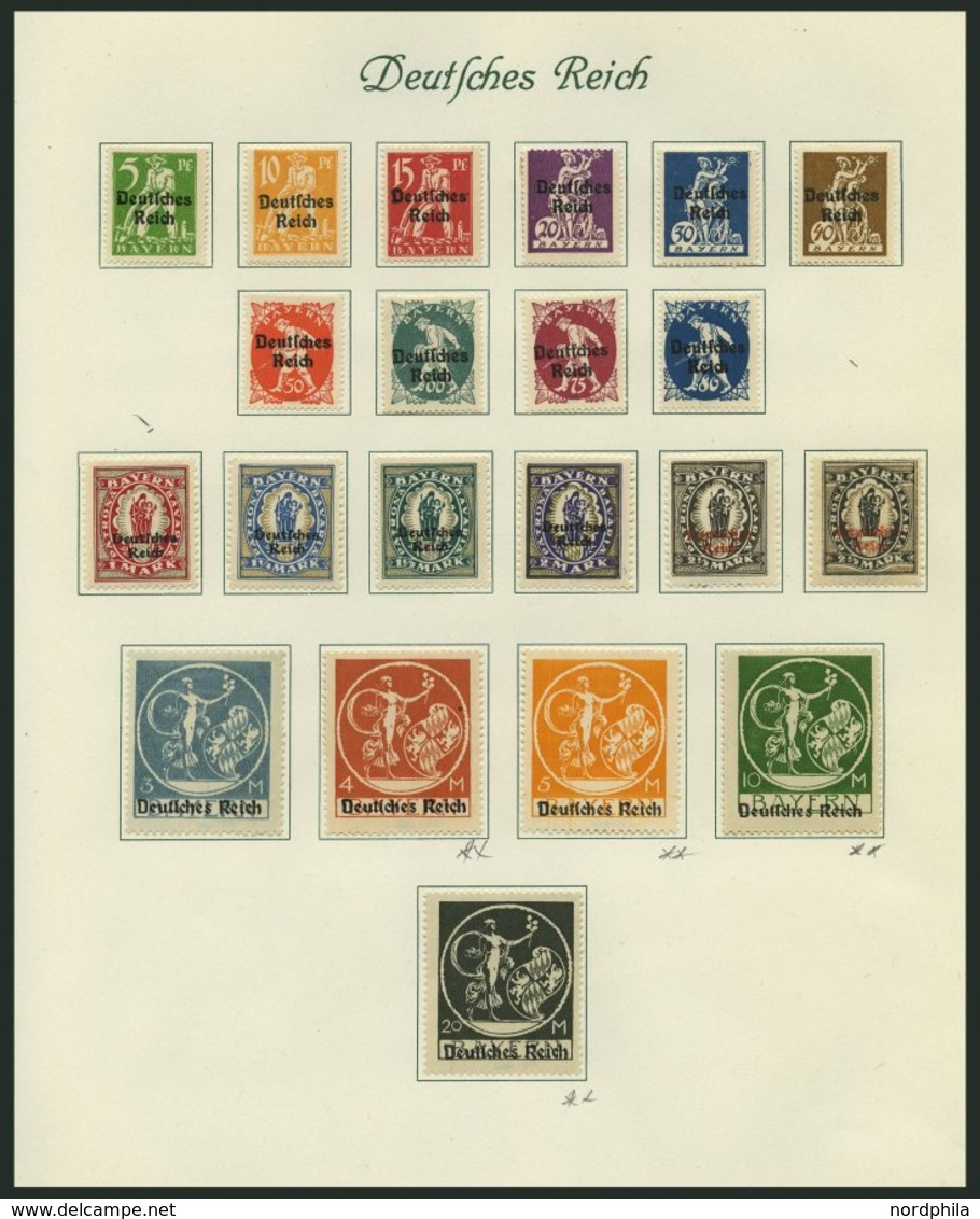 SAMMLUNGEN *,** , Sauberer Sammlungsteil Inflation Auf Borekseiten, Pracht, Mi. über 500.- - Used Stamps
