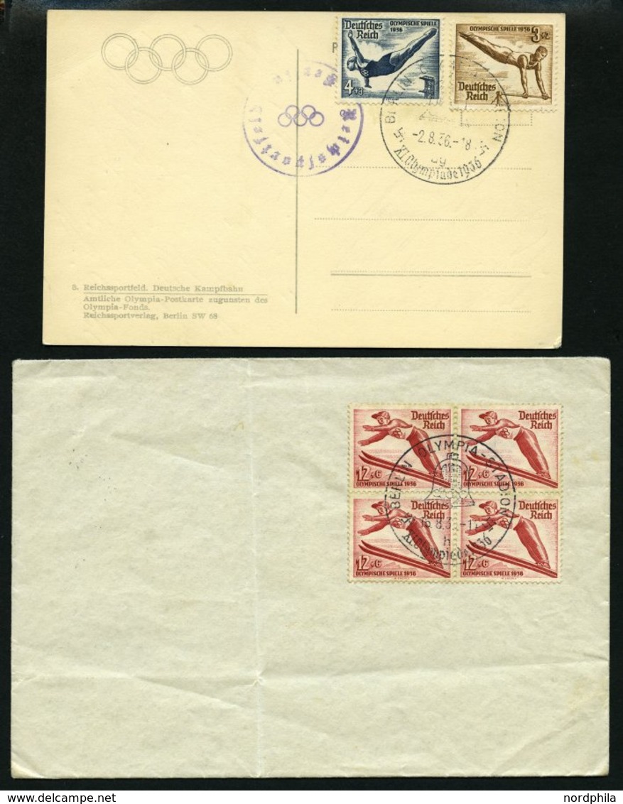 SAMMLUNGEN O,*,Brief , Sammlung Dt. Reich Von 1933-45 Auf KA-BE Seiten Mit Mittleren Ausgaben Und Einigen Belegen, Oftma - Used Stamps