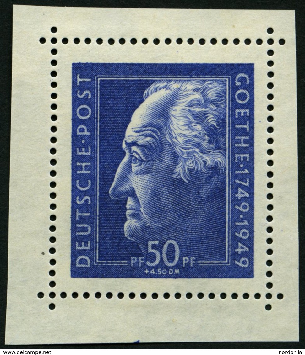 ALLGEMEINE-AUSGABEN 239 **, 1949, 50 Pf. Goethe, Pracht, Mi. 150.- - Autres & Non Classés