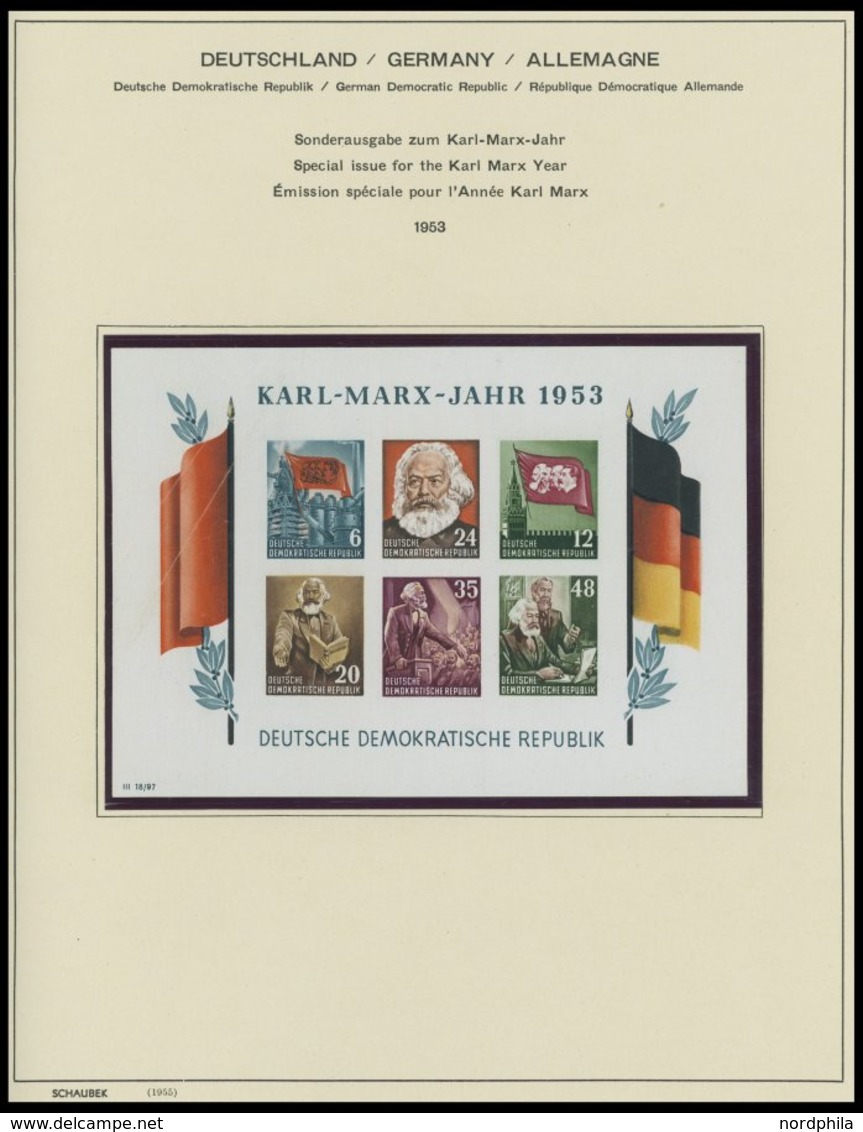 SAMMLUNGEN O, Fast Nur Gestempelte Sammlung DDR Von 1949-74 Im Schaubekalbum Mit Vielen Guten Ausgaben, Meist Prachterha - Colecciones