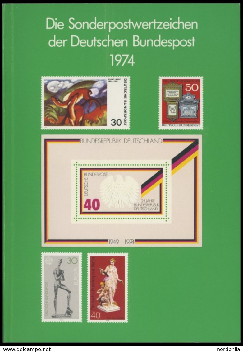 JAHRESZUSAMMENSTELLUNGEN J 2 **, 1974, Jahreszusammenstellung, Postfrisch, Pracht, Mi. 130.- - Colecciones