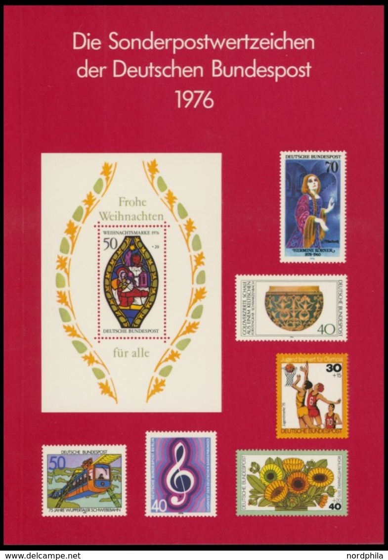 JAHRESZUSAMMENSTELLUNGEN J 4 **, 1976, Jahreszusammenstellung, Postfrisch, Pracht, Mi. 80.- - Sammlungen