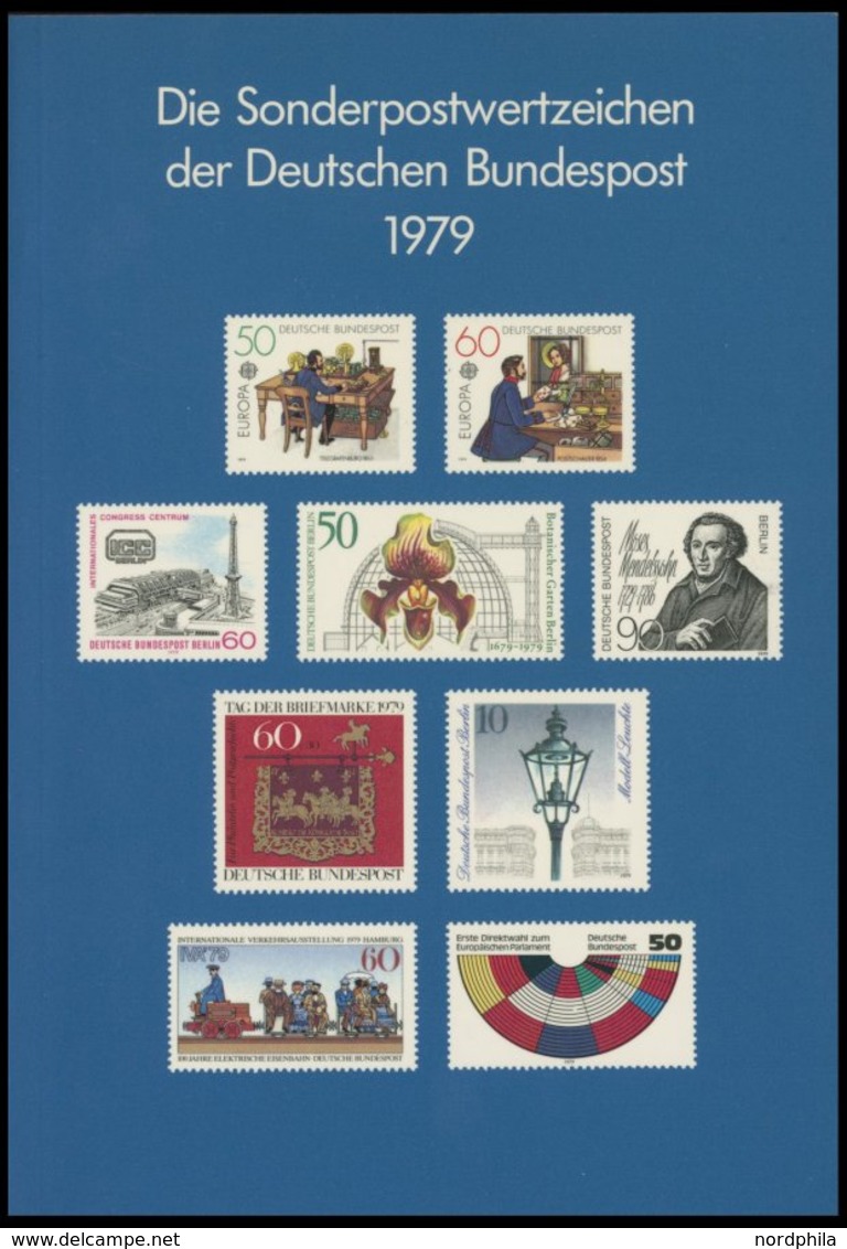 JAHRESZUSAMMENSTELLUNGEN J 7 **, 1979, Jahreszusammenstellung, Postfrisch, Pracht, Mi. 65.- - Colecciones