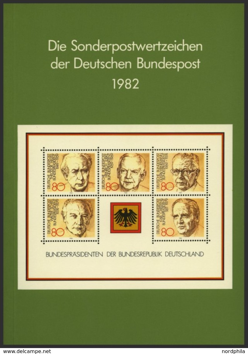 JAHRESZUSAMMENSTELLUNGEN J 10 **, 1982, Jahreszusammenstellung, Pracht, Mi. 65.- - Sammlungen