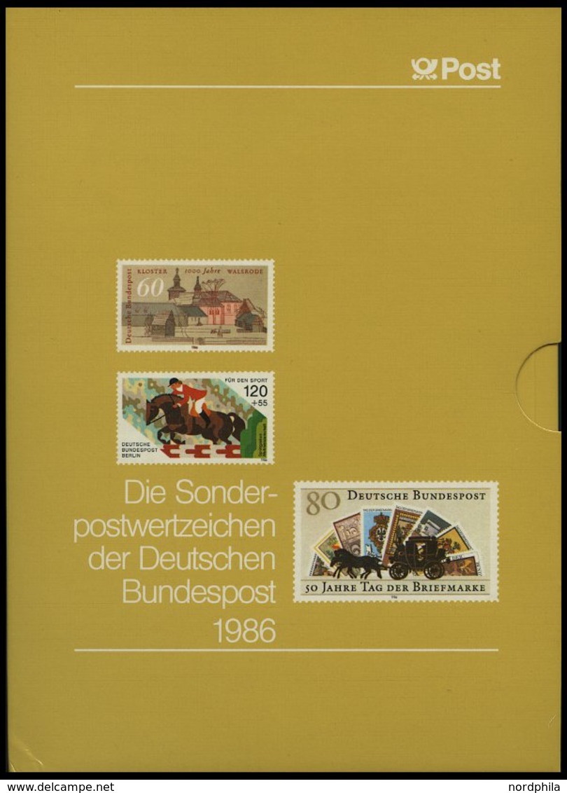 JAHRESZUSAMMENSTELLUNGEN J 14 **, 1986, Jahreszusammenstellung, Pracht, Mi. 75.- - Sammlungen