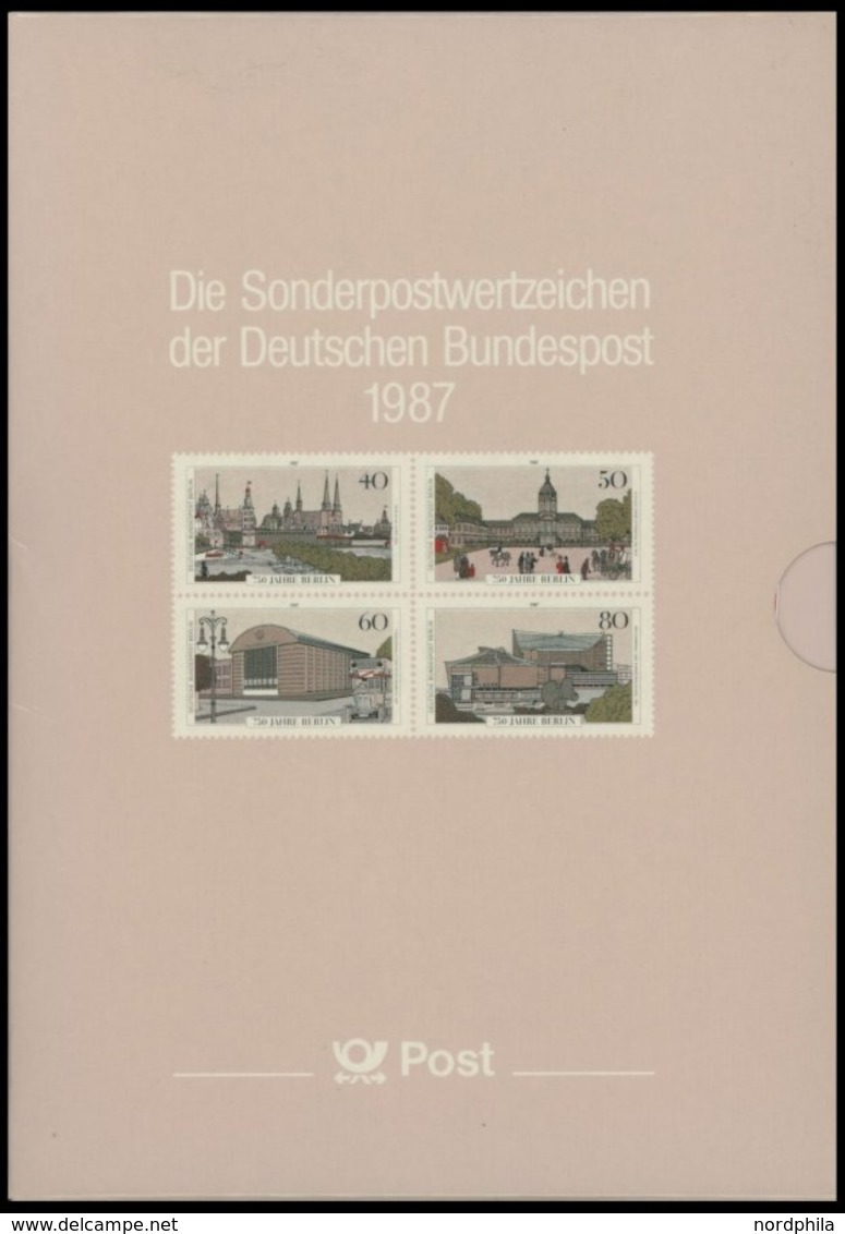 JAHRESZUSAMMENSTELLUNGEN J 15 **, 1987, Jahreszusammenstellung, Postfrisch, Pracht, Mi. 75.- - Collections