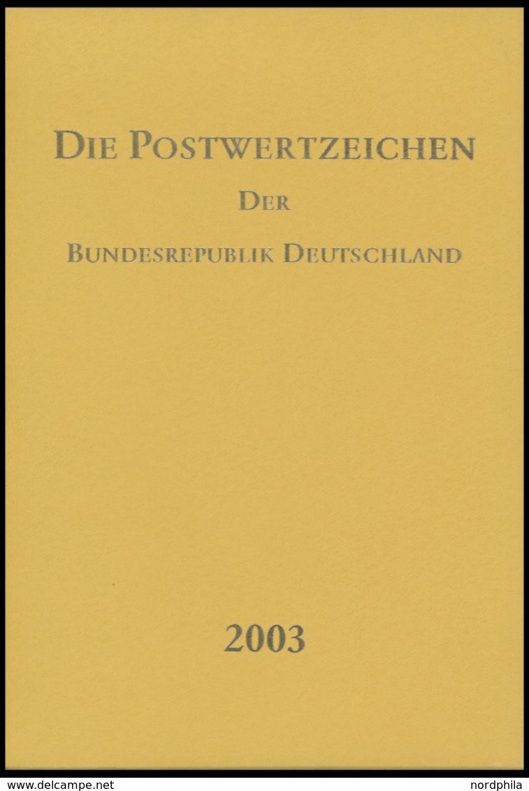 JAHRESZUSAMMENSTELLUNGEN J 31 **, 2003, Jahreszusammenstellung, Postfrisch, Pracht, Postpreis EURO 75.- - Collezioni