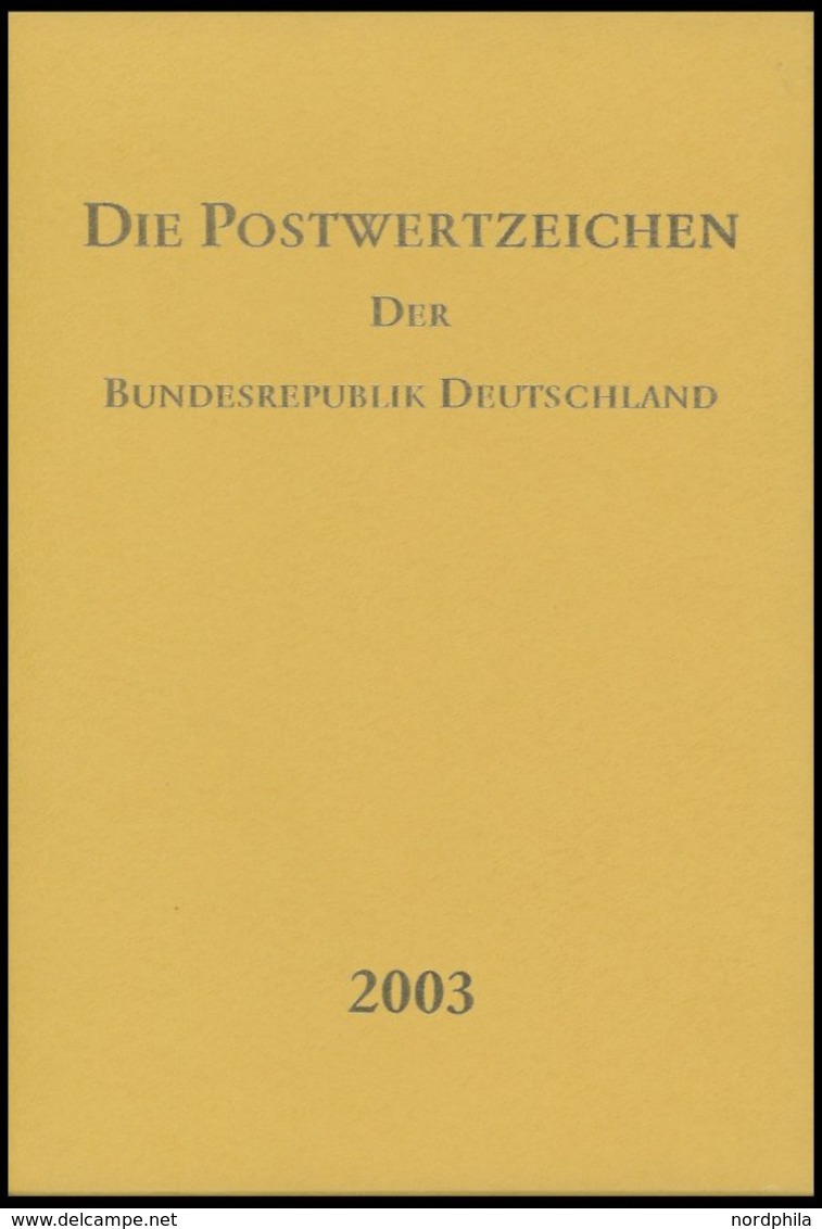 JAHRESZUSAMMENSTELLUNGEN J 31 **, 2003, Jahreszusammenstellung, Postfrisch, Pracht, Postpreis EURO 75.- - Colecciones