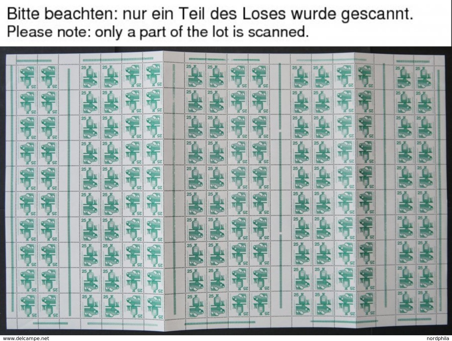 ZUSAMMENDRUCKE MHB 15/6,18/9 **, 1971-73, 4 Markenheftchenbogen Unfallverhütung Komplett, Pracht, Mi. 780.- - Oblitérés