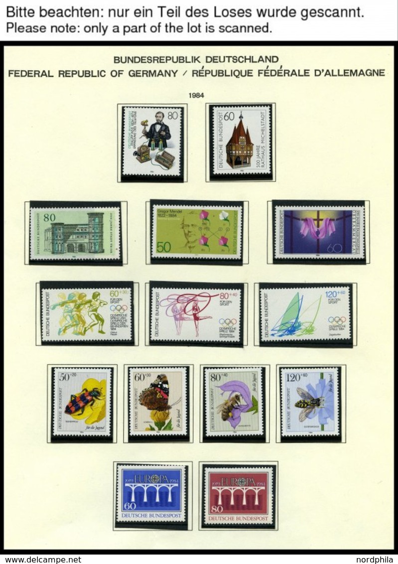 JAHRGÄNGE 1197-1443 **, 1984-89, 6 Jahrgänge, In Den Hauptnummer Komplett, Pracht - Used Stamps