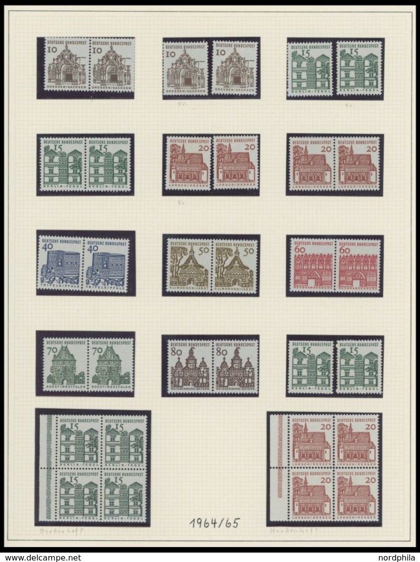 SAMMLUNGEN **, In Den Hauptnummern Komplette Postfrische Sammlung Bundesrepublik Von 1960-70 Im SAFE Album, Prachterhalt - Used Stamps