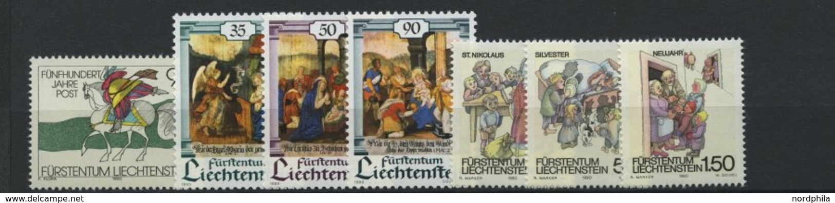 SAMMLUNGEN **, Komplette Postfrische Sammlung Liechtenstein Von 1981-90, Prachterhaltung - Lotti/Collezioni