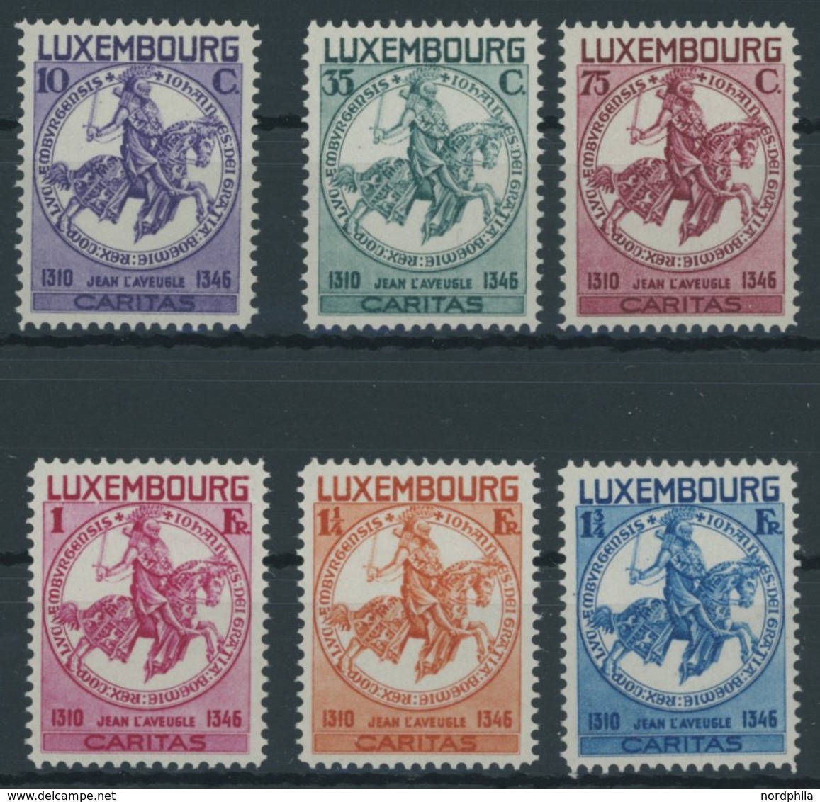 LUXEMBURG 259-64 **, 1934, Kinderhilfe, Pracht, Mi. 140.- - Sonstige & Ohne Zuordnung