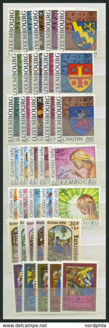 SAMMLUNGEN, LOTS **, 1963-87, Caritas, Alle 25 Ausgaben Komplett, Pracht, Mi. 141.- - Sammlungen