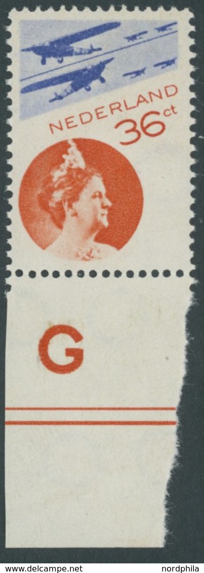 NIEDERLANDE 241B **, 1933, 36 C. Flugpost, Gezähnt K 141/4:131/4, Postfrisch, Pracht, Mi. 90.- - Sonstige & Ohne Zuordnung