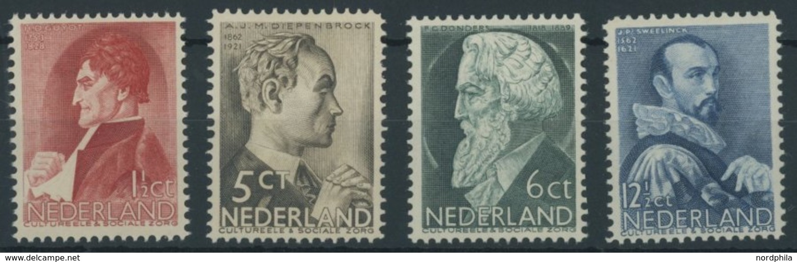 NIEDERLANDE 282-85 **, 1935, Fürsorge, Postfrischer Prachtsatz, Mi. 110.- - Altri & Non Classificati