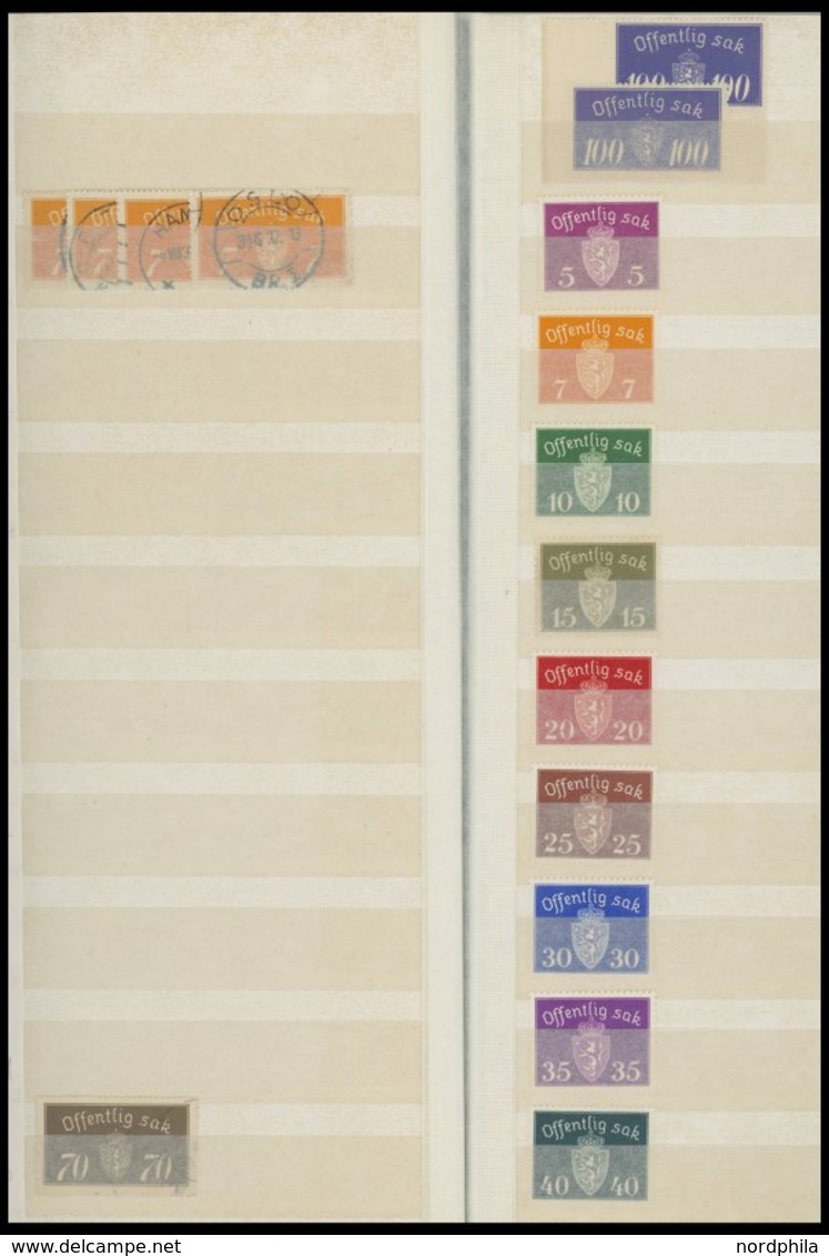 DIENSTMARKEN **,*,o , Kleine Partie Dienstmarken Von 1926-44, Fast Nur Prachterhaltung - Autres & Non Classés