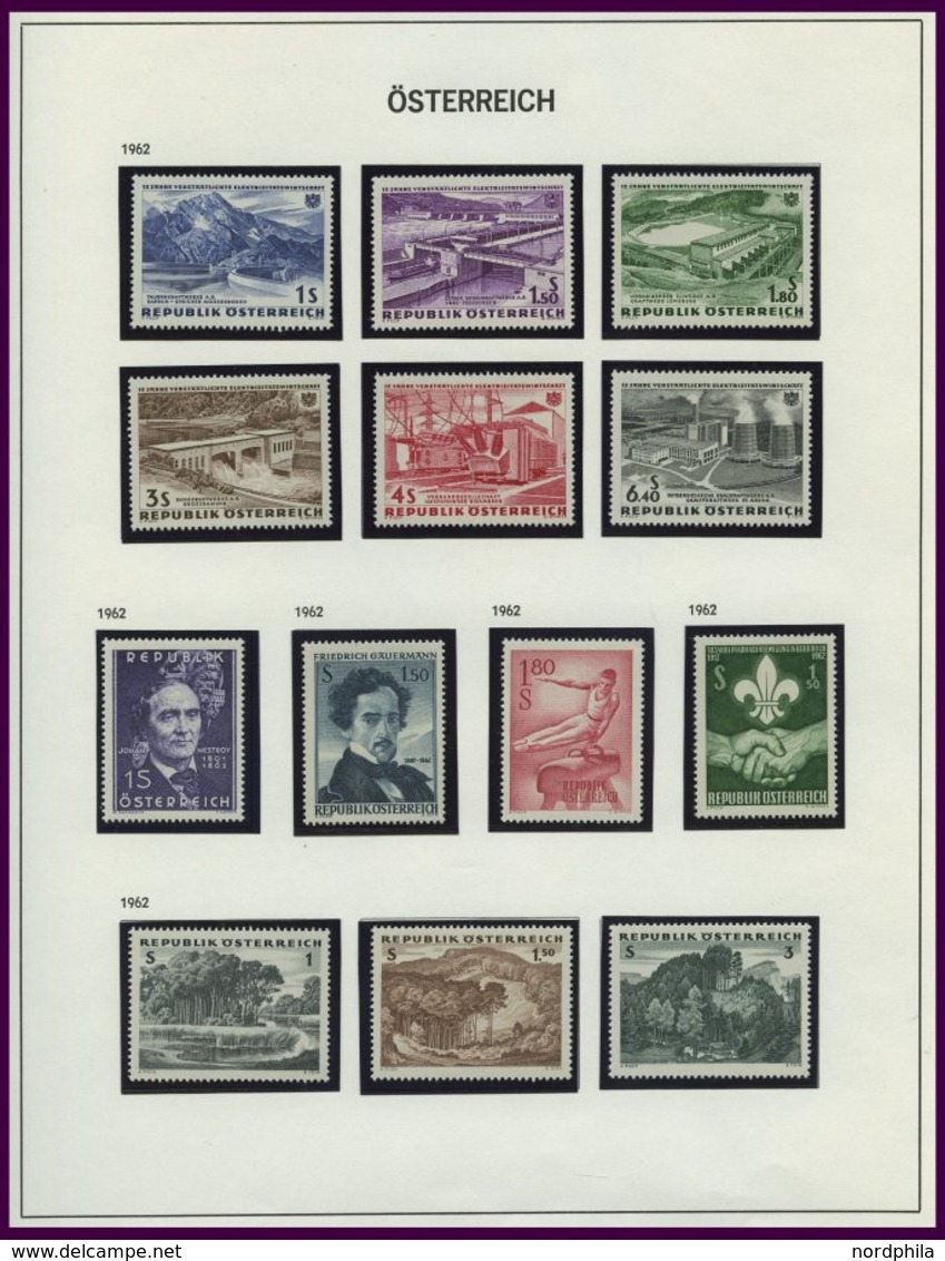 SAMMLUNGEN **, Komplette Postfrische Sammlung Österreich Von 1961-83, Prachterhaltung, Mi. 390.- - Colecciones